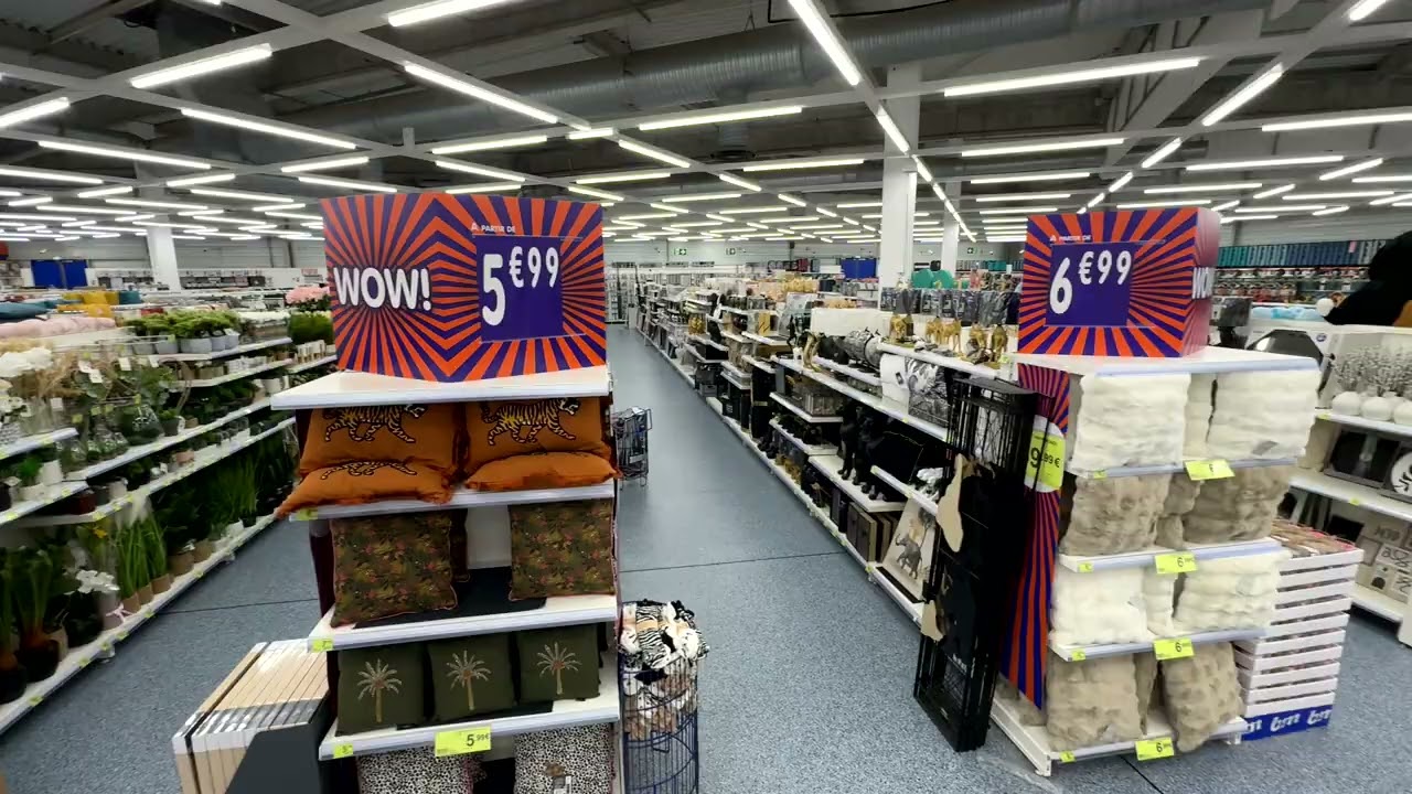 Visite du magasin B&M Herblay avant son ouverture