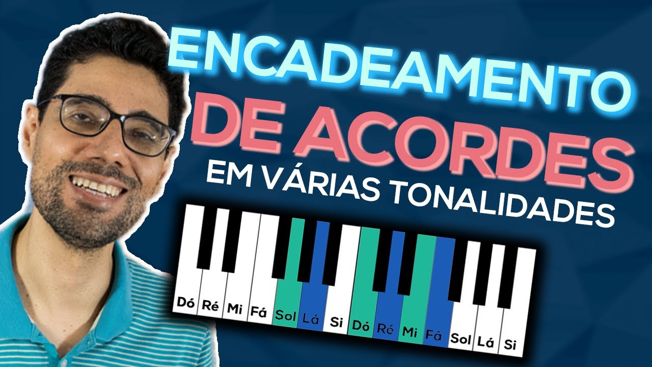 Encadeamento de Acordes no Teclado e Piano | Aula#29