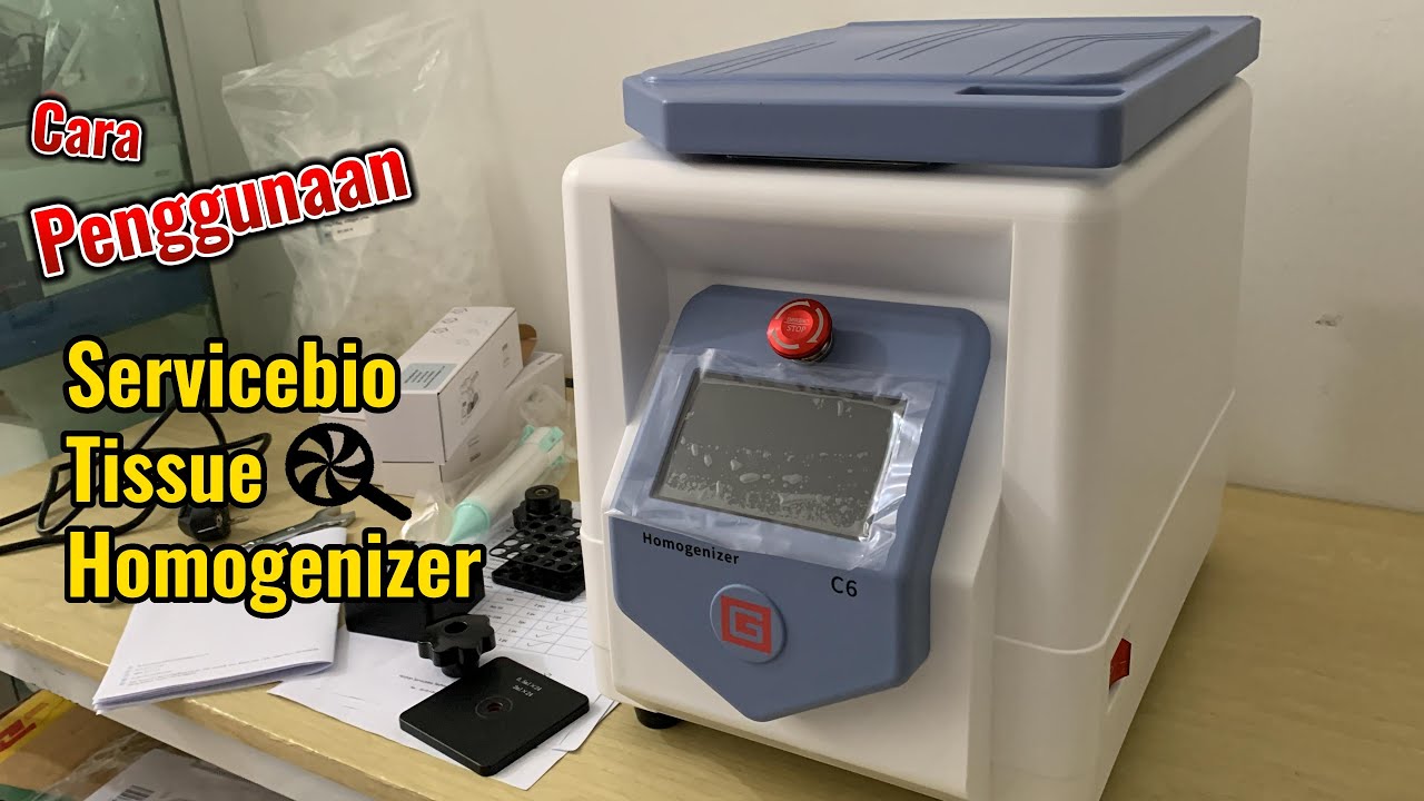 Cara Penggunaan Servicebio SWE-C6 Tissue Homogenizer (Vertical)