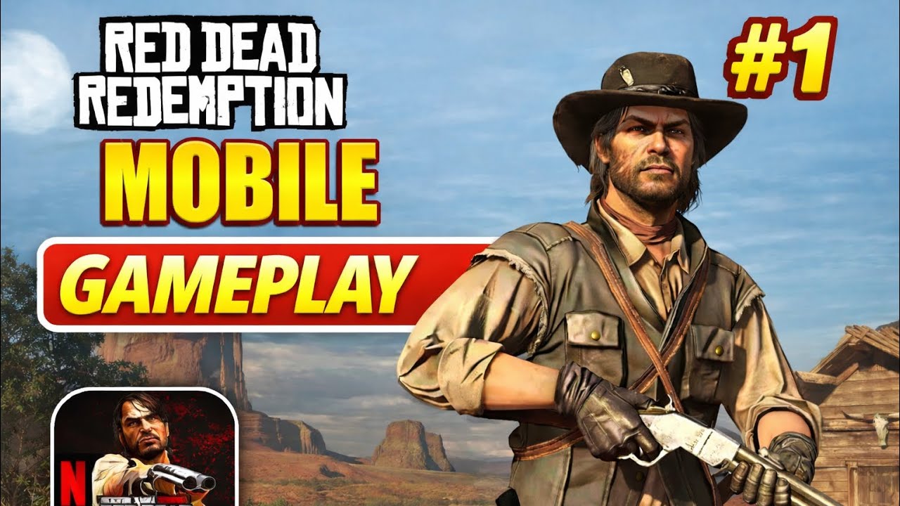 RED DEAD REDEMPTION MOBILE & IOS GAMEPLAY 🤠FUL WILD ACTION GAMEPLAY 🔥