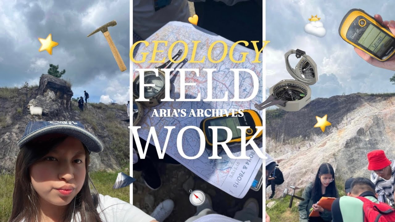 ⛅🐑🪨 my first GEOLOGY FIELD WORK as a college student
