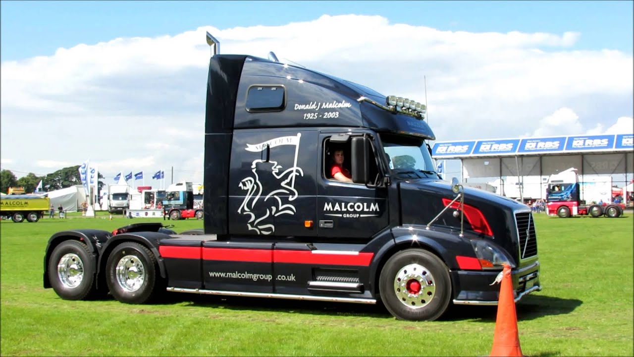 WH Malcolm trucks at Truckfest Scotland 2012
