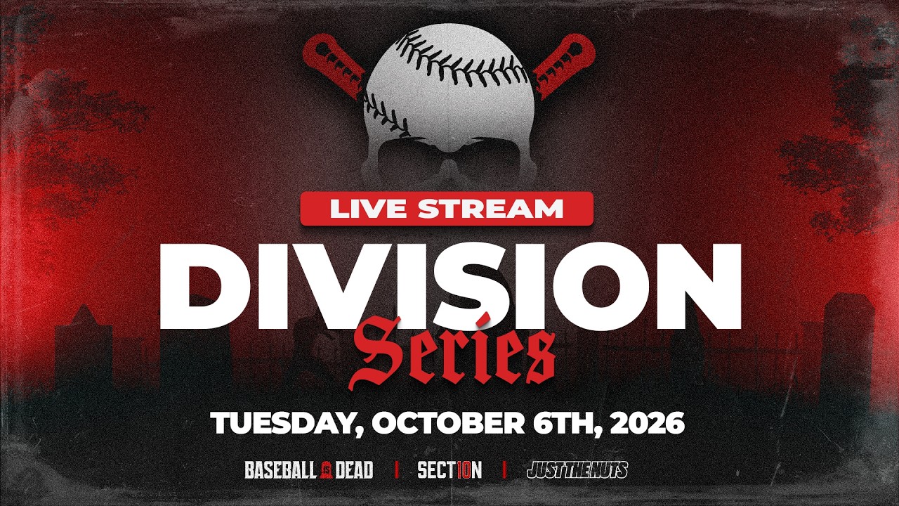 2026 NLDS Game 3 Live Stream | Baseball Is Dead & Section 10 | October 6th