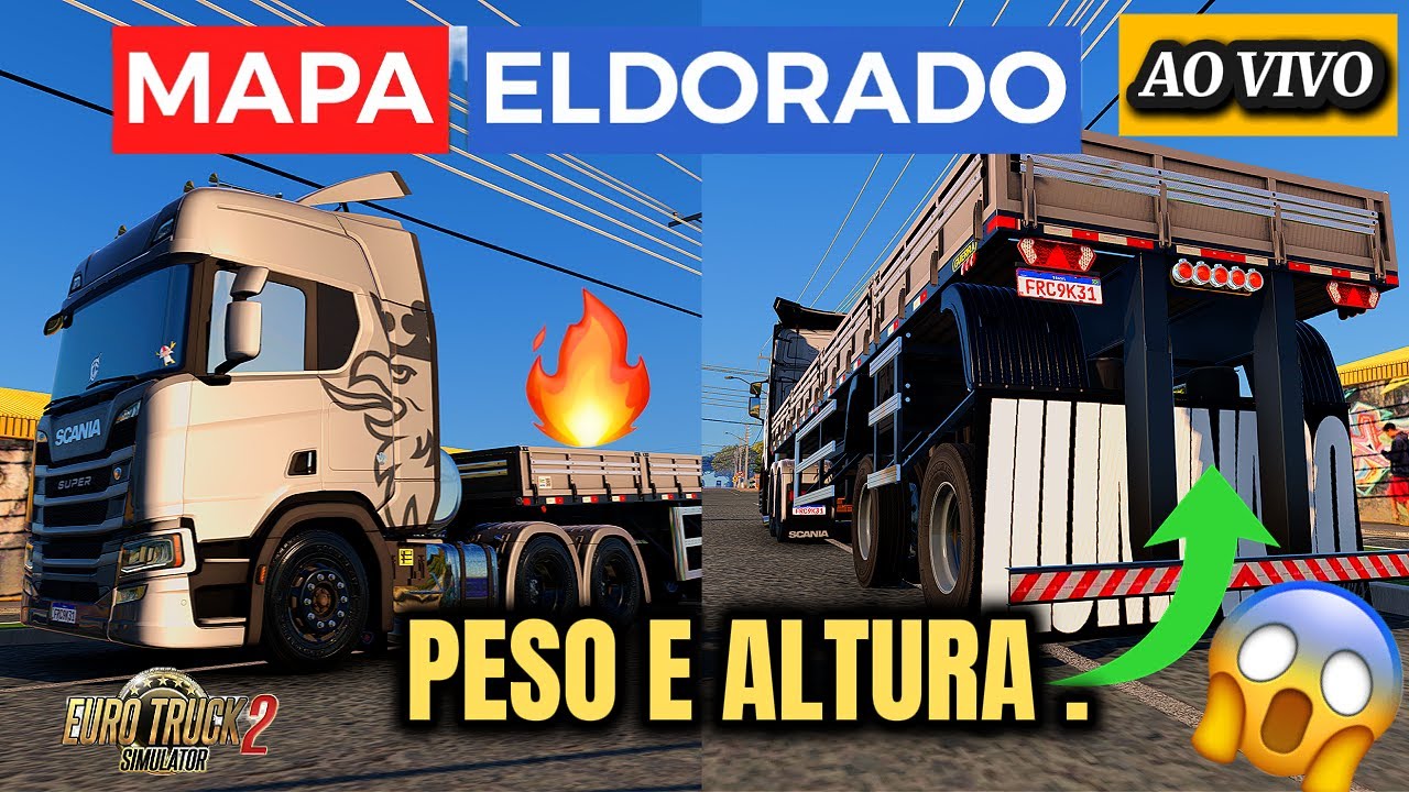 ETS 2  AO VIVO ! GALERA DA PRESSÃO SÓ CHOFER QUALIFICADO.