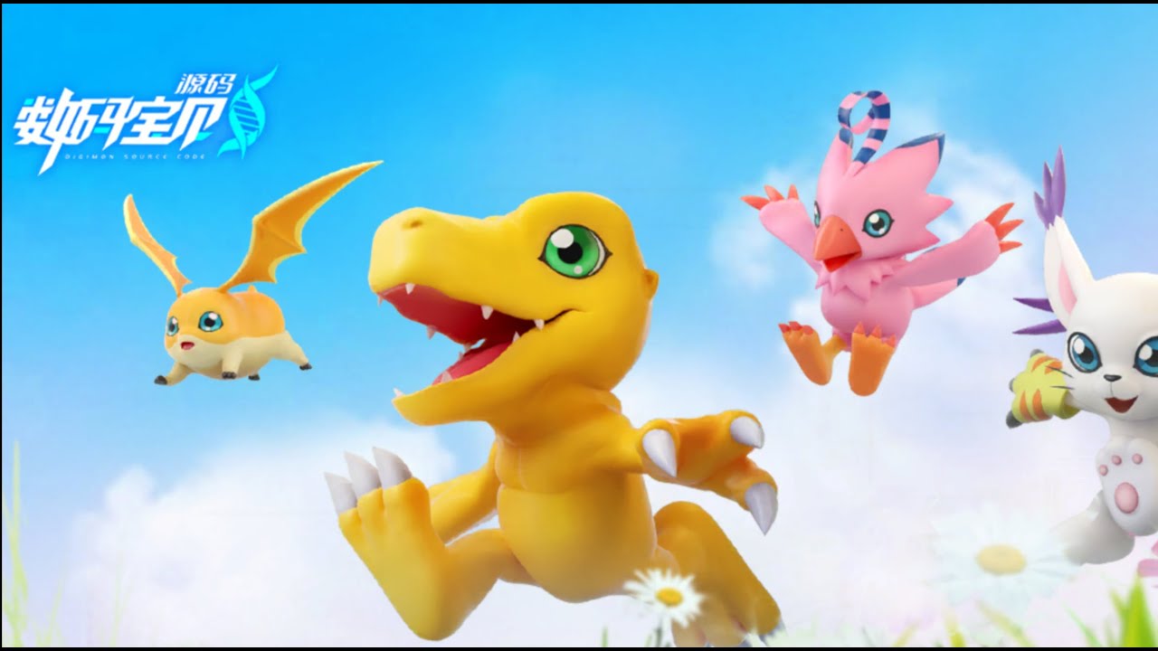 DIGIMON SOURCE CODE 数码宝贝：源码 android game first look gameplay