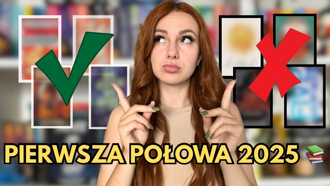 KSIĄŻKOWE HITY I KITY PIERWSZEGO PÓŁROCZA 2025