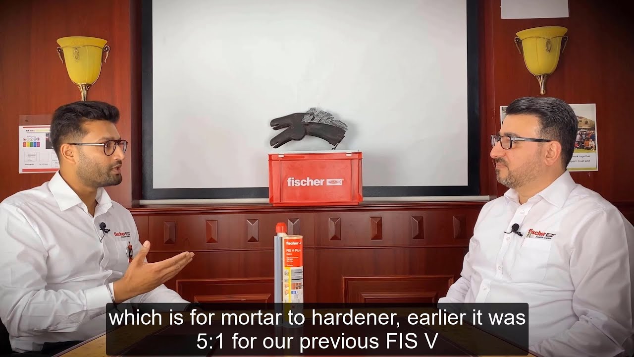 fischer All New FIS V Plus | The universal mortar for all building materials.