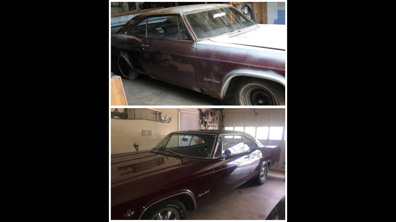 DIY Home Restoration of My 1965 Impala SS. Start to finish. Saving it from a slow death