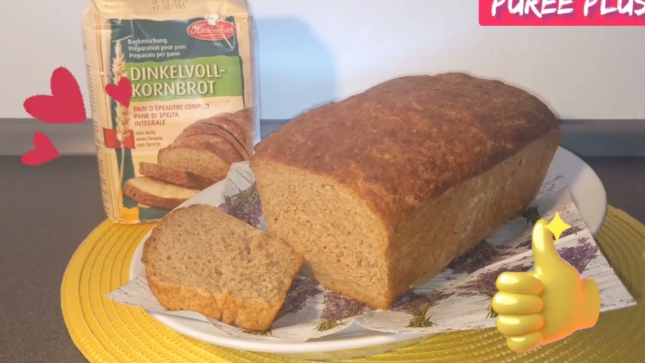 I don't buy bread anymore Dinkelvoll - Kornbrot mit Hefe How to Cook Bread Easy