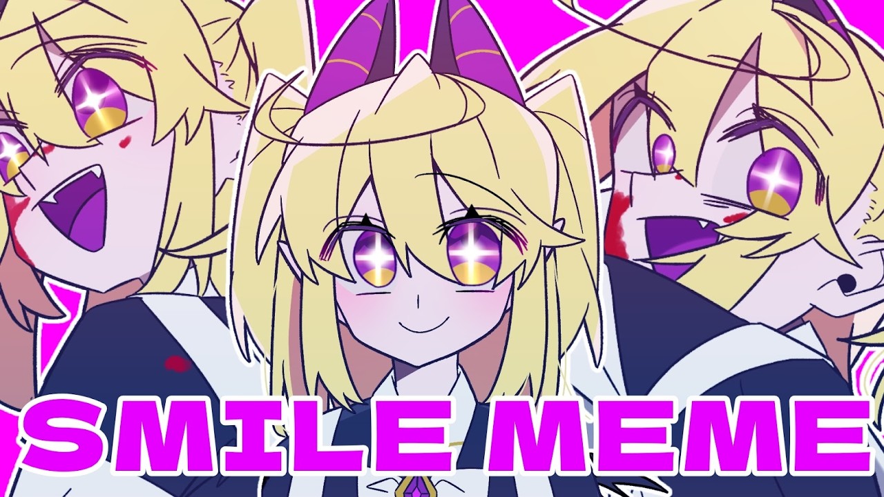 SMILE meme【Gore Epilepsy Warning グロ 点滅注意】