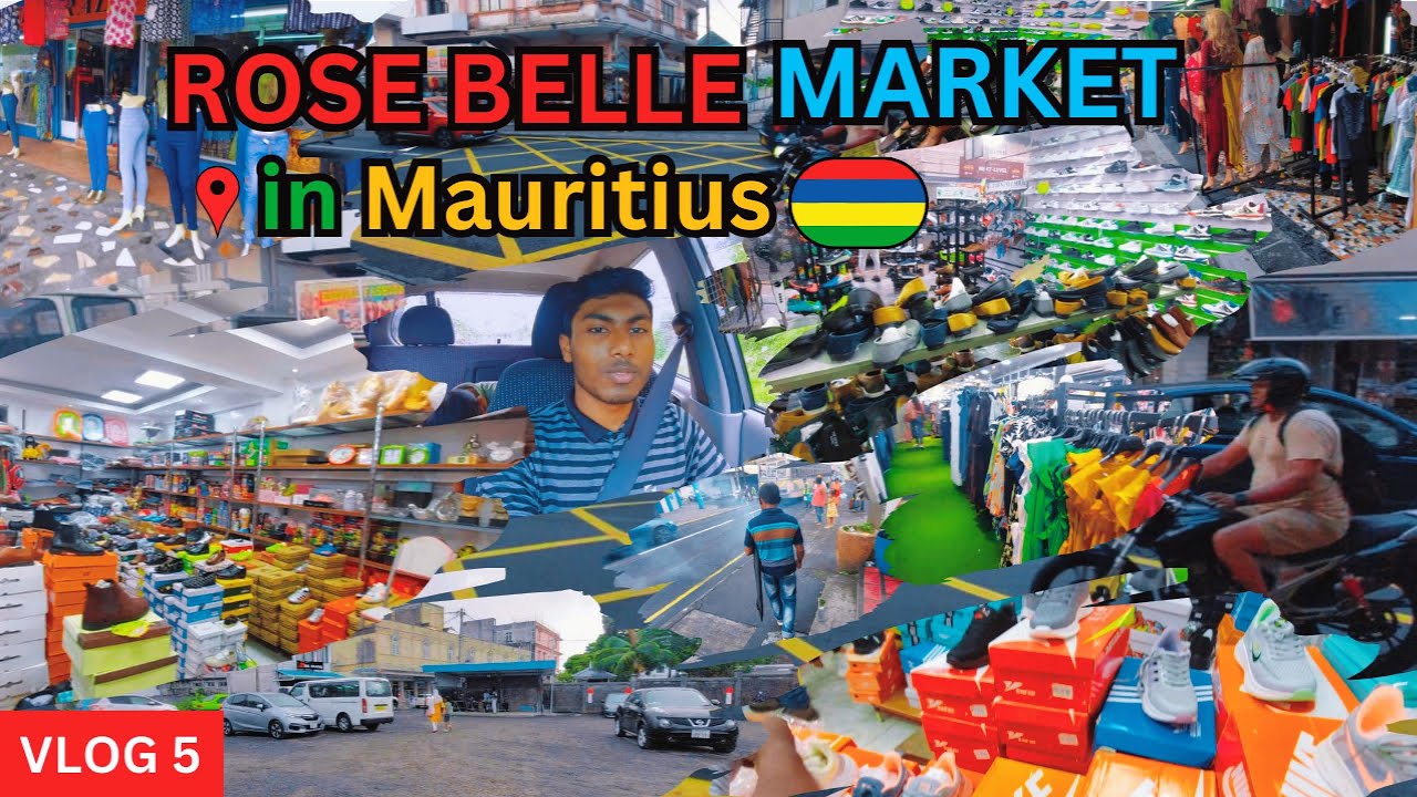 Exploring Rose Belle Market in Mauritius 🇲🇺 || Vlog 5 ||
