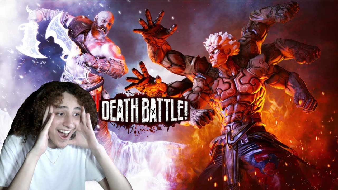 Kratos VS Asura (God of War VS Asura's Wrath)| DEATH BATTLE! REACTION!!!