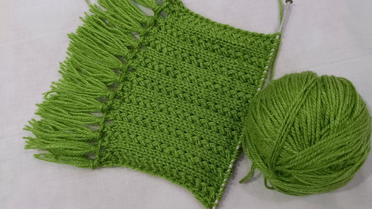 Muffler Knitting for Beginners | Muffler Knitting Design | New Muffler Design |  मफलर  डिजाइन