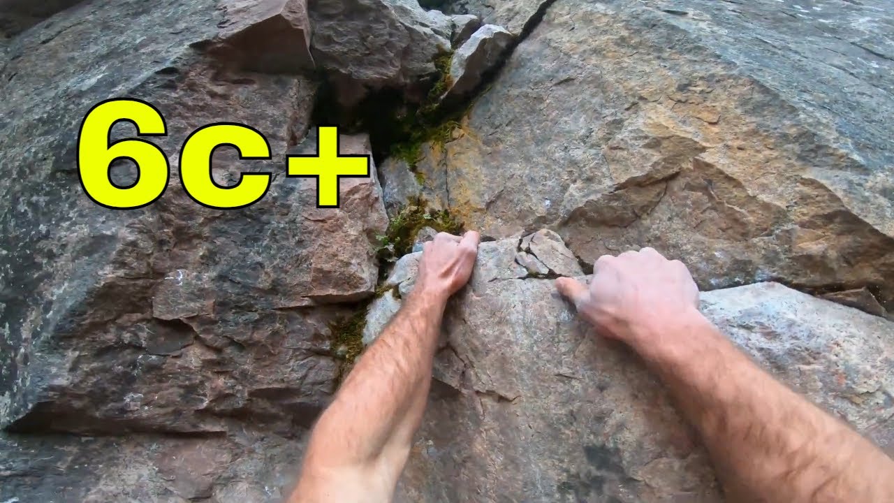 Beautiful 6c+ in Sweden - Sport Climbing 2022