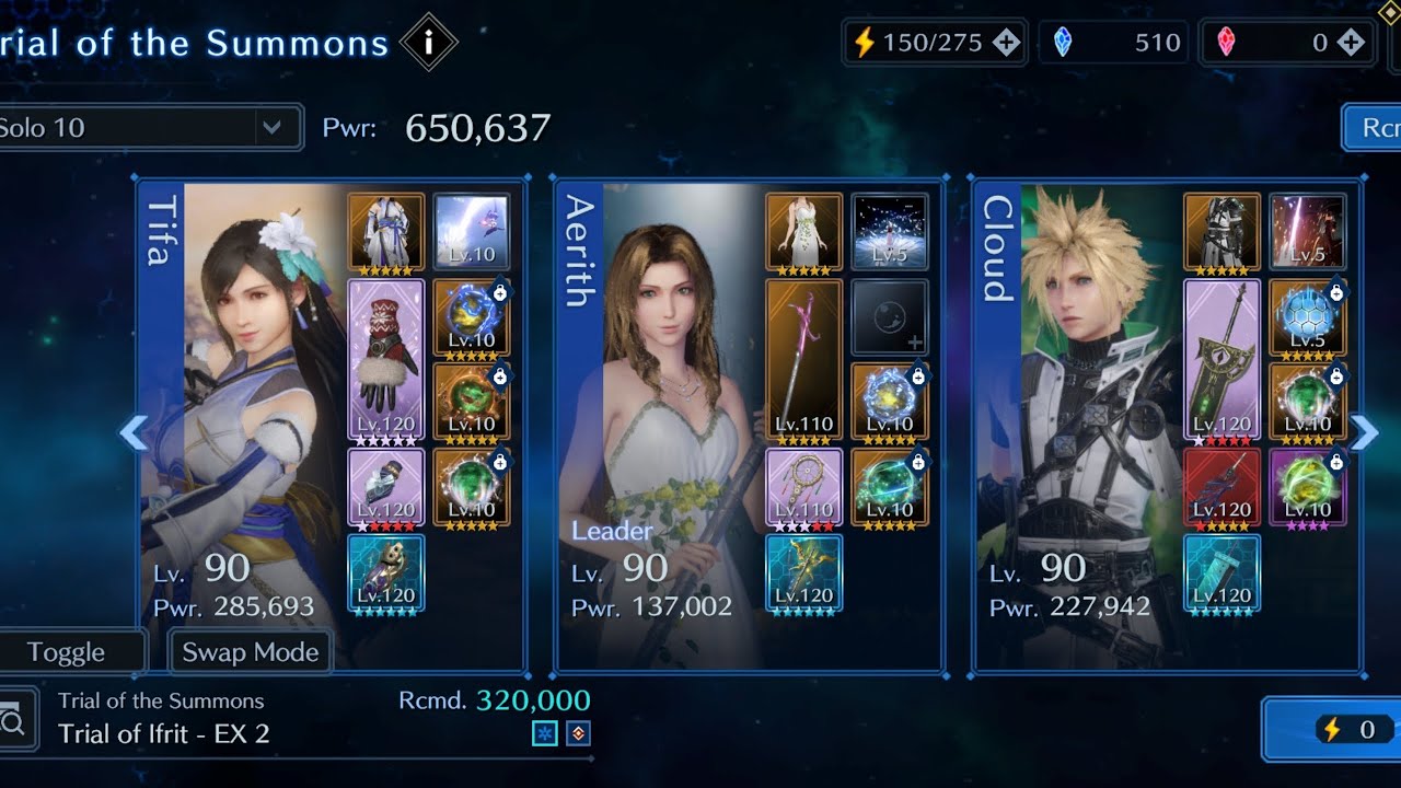FF7 Ever Crisis-How to beat Ifrit EX2 before his first attack (0:41 seconds)