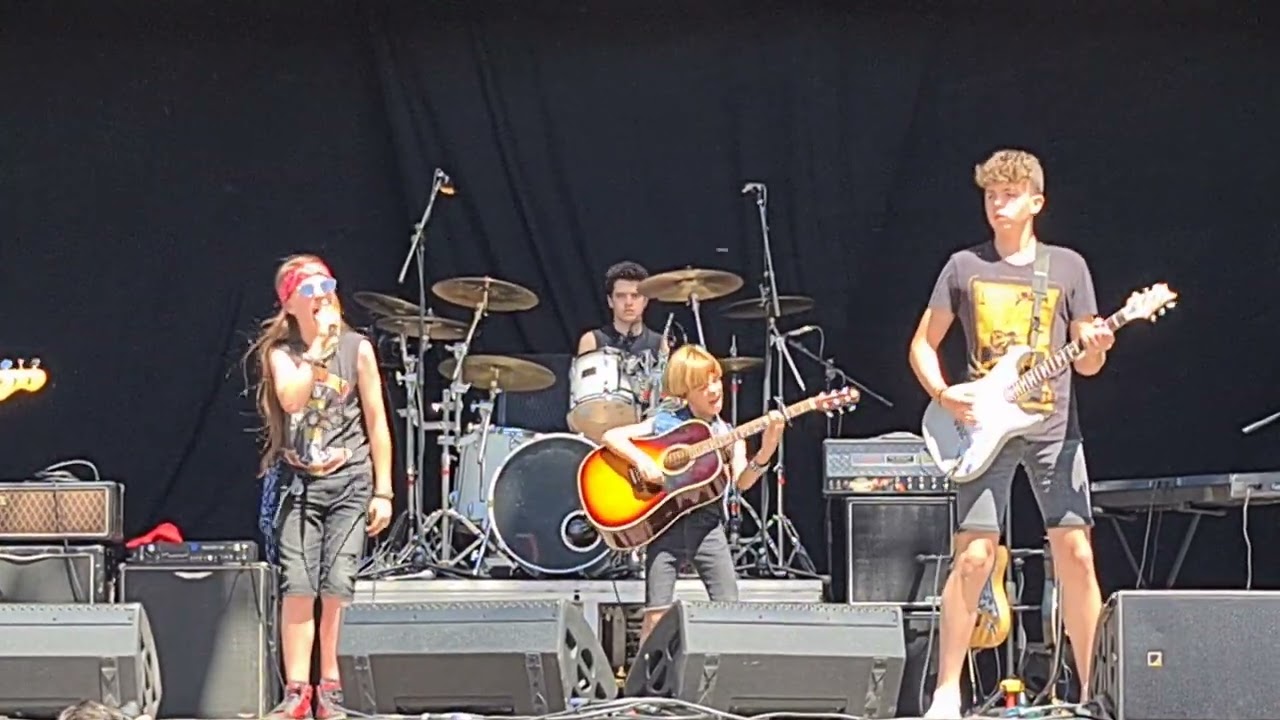Madrid Escena Banda de Niños de Rock en Familia 