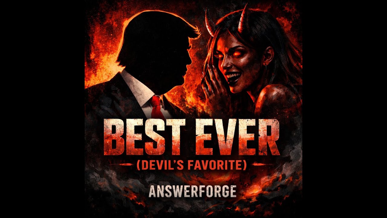 BEST EVER &ndash; AnswerForge | Devil vs. D.J.T. (Dark Political Rap Satire)