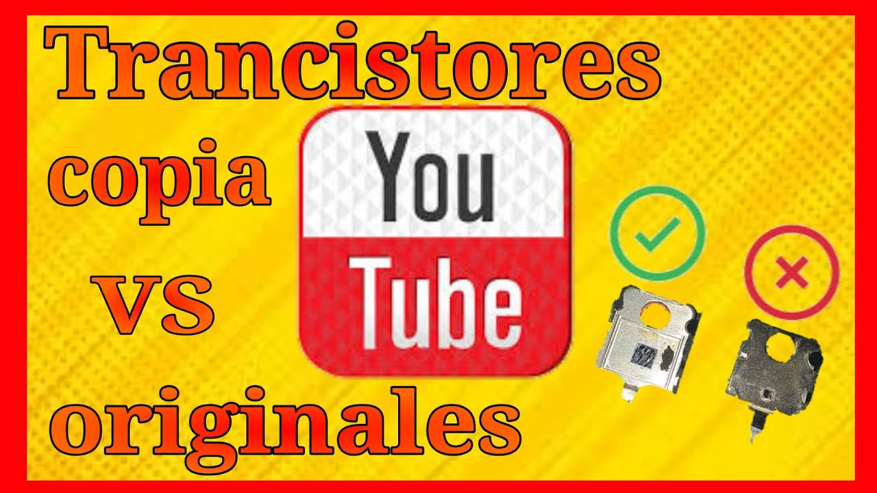 Como saber si los transistores 2SC5200 y 2SA1943 son copia o originales ●YouTube 2022●