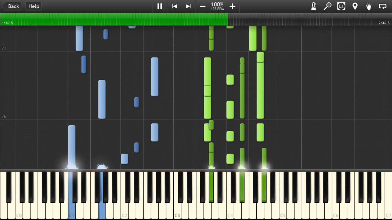 Anastasia - Once upon a december - Piano tutorial (Synthesia)