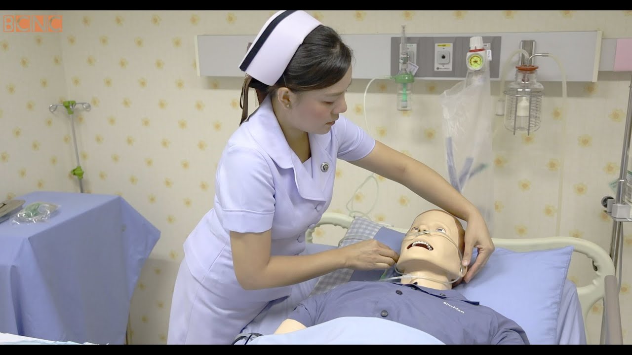 วิดีโอประกอบการสอน สาธิตการดูแลผู้ป่วยที่ได้รับ Oxygen