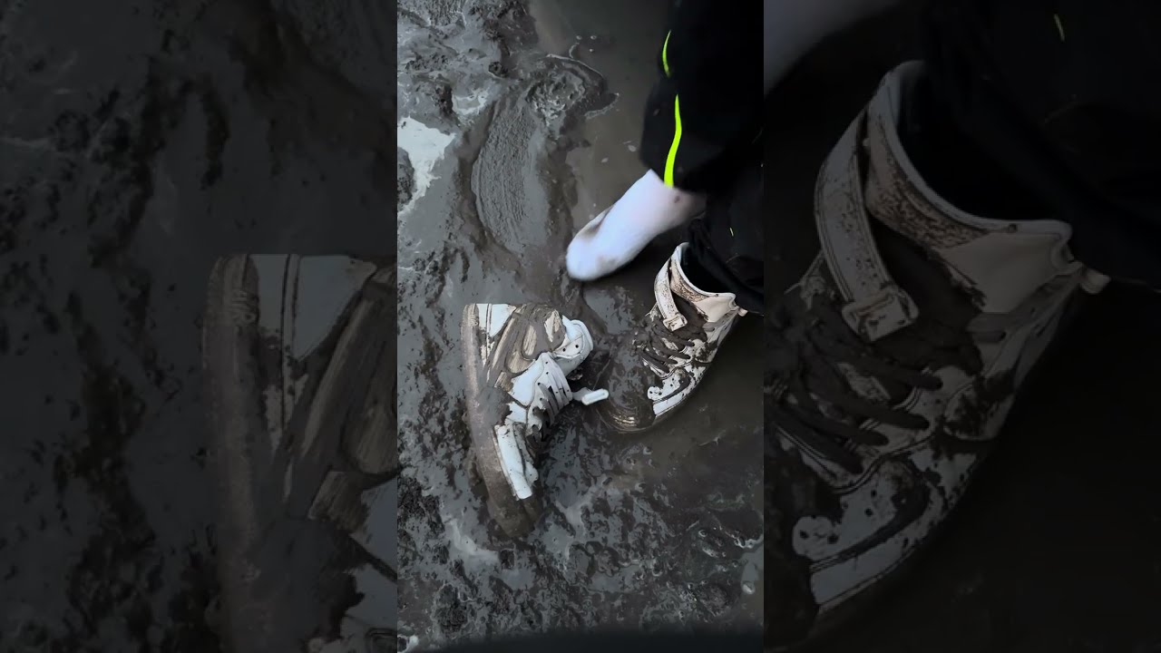 Air Force 1 mid Fresh - mud everywhere