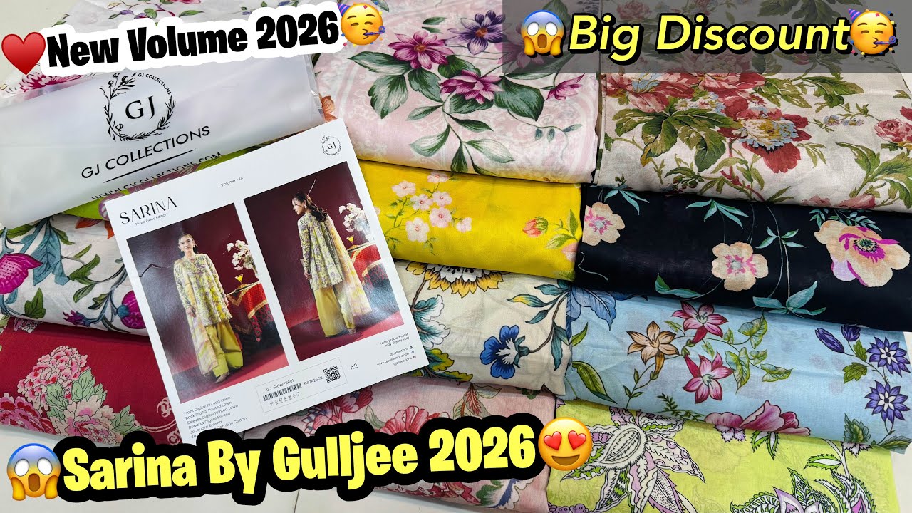 Sarina By Gulljee | Gulljee New Collection | Gull Jee Summer 2026