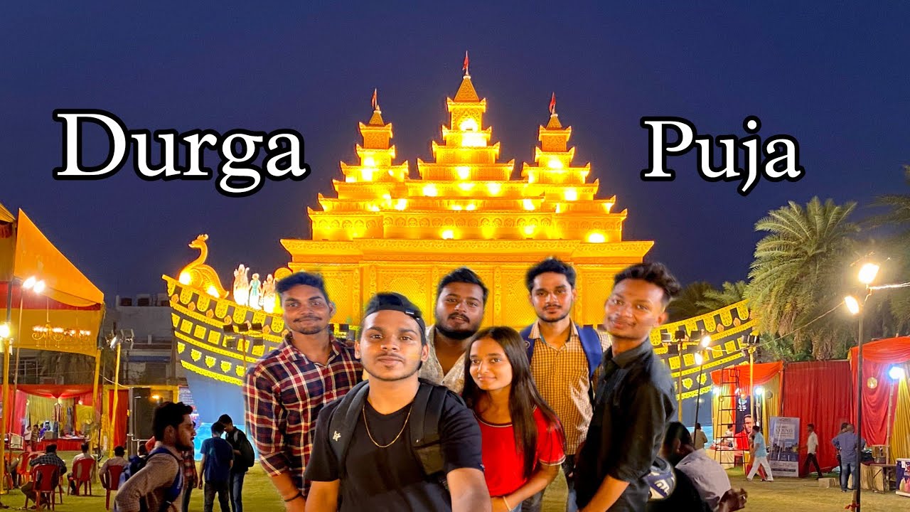 Sahara State Durga Puja Lucknow | 1vlog enjoy with friends 👬🧑‍🤝‍🧑