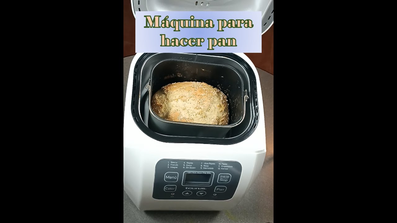 Maquina de pan para hacer todo tipo de panes, mermeladas y aderezos