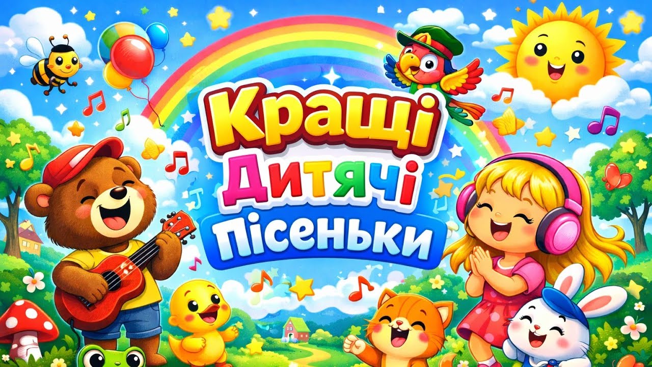 Збірник веселих дитячих пісень