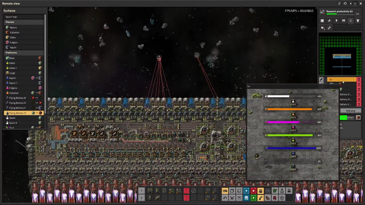 Factorio Megabase 2 - Day 31: Eight Lanes of Shimmering Cement