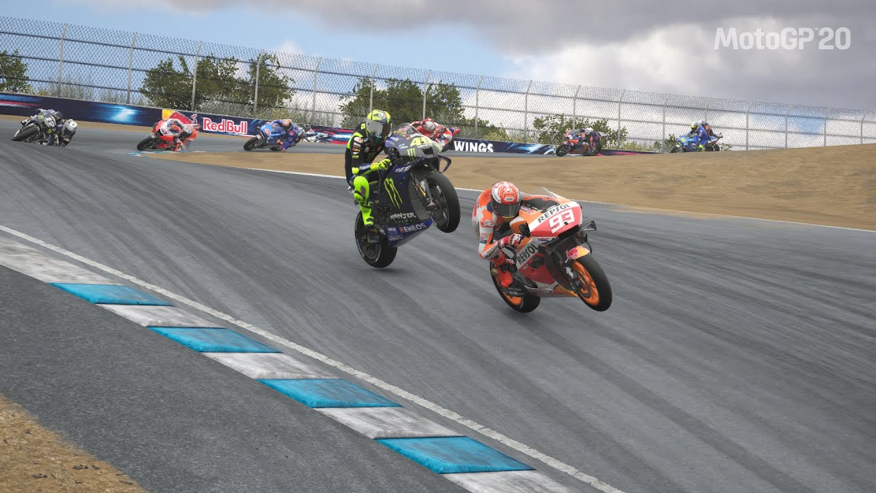 dominasi valentino rossi dan marc marquez GP laguna seca amerika