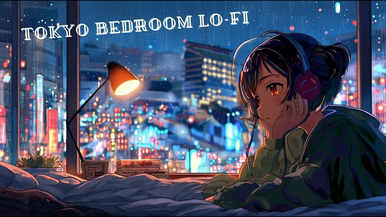 Tokyo Bedroom Lo-Fi 🌃 Chill Beats for Late Night Study & Me Time [夜の部屋用BGM]