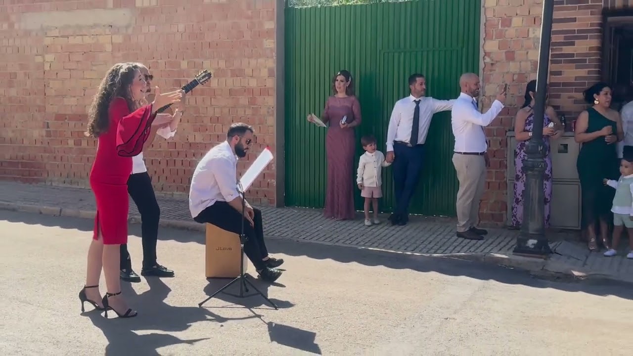 Coro Rociero Savia y Compás “A tu madre” sorpresa casa novio boda Carrizosa (Ciudad Real) 19/07/25