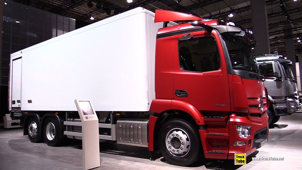 2019 Mercedes Actros 2540 L Delivery Truck - Exterior and Interior Walkaround - 2019 IAA Hannover