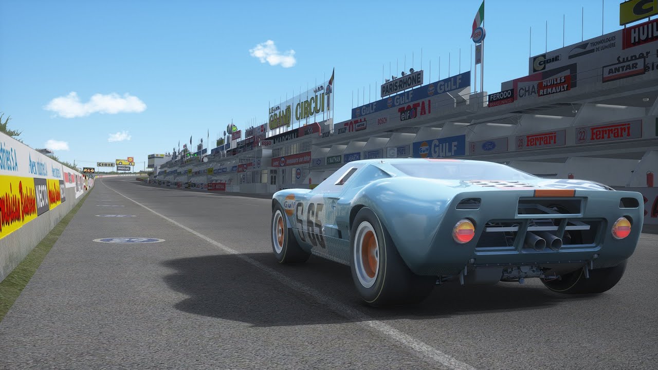 Assetto Corsa: 1968 Ford GT40 Mk.1 at Le Mans 67
