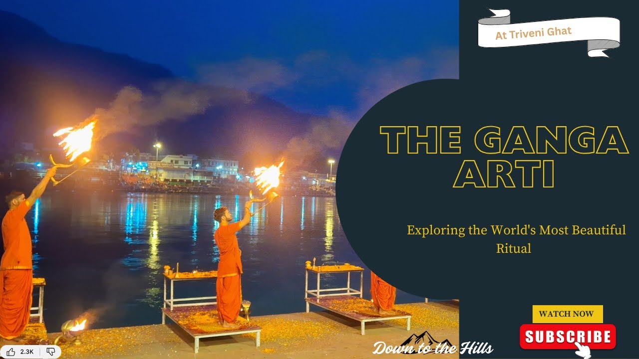 The Ganga Aarti at Rishikesh | Divine Evening Ritual at Triveni Ghat, Muni Ki Reti