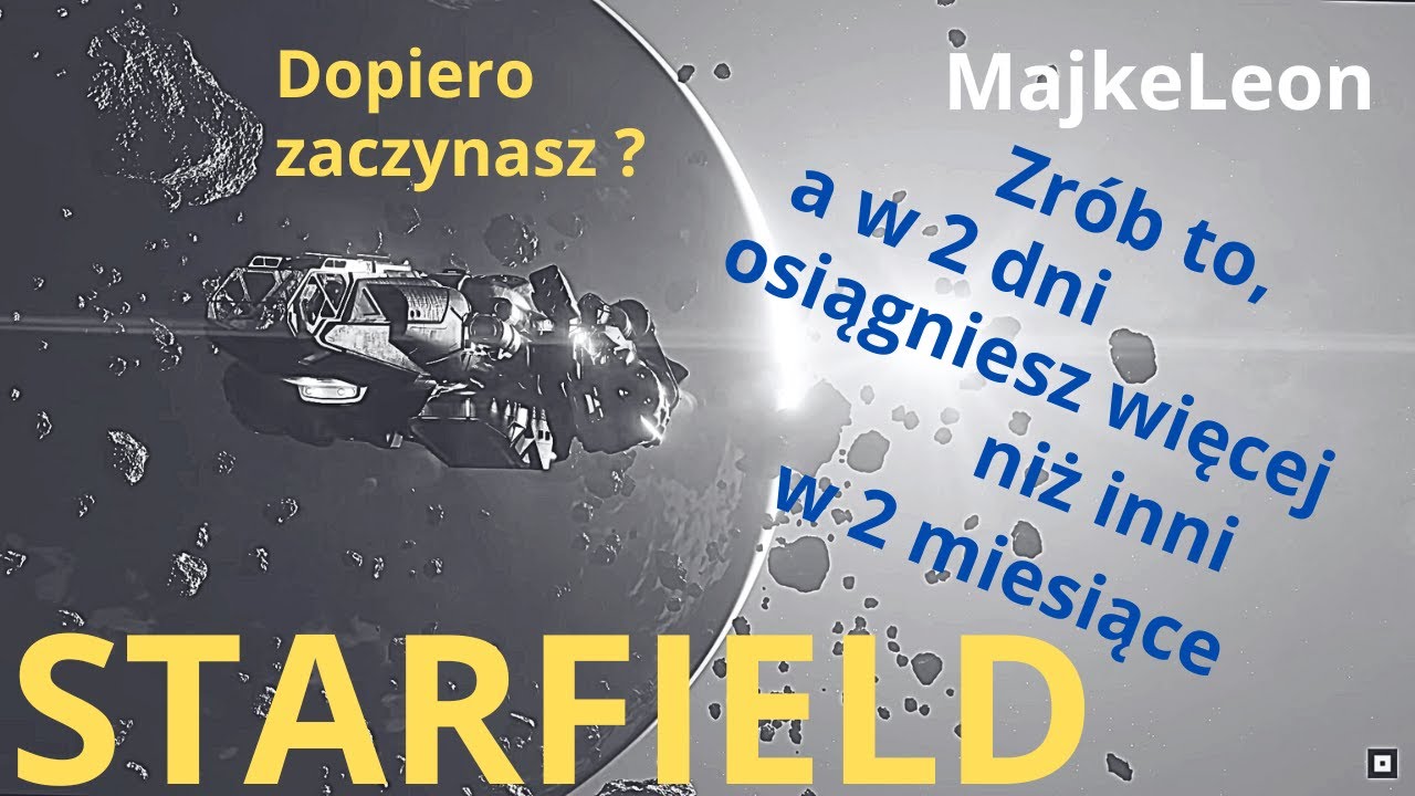 STARFIELD - Najlepszy Możliwy Pakiet Startowy - Wszystko w Jednym Miejscu (Poradnik PL 4K)