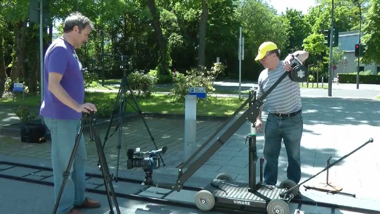 Arbeiten mit Dolly und Jib-Arm