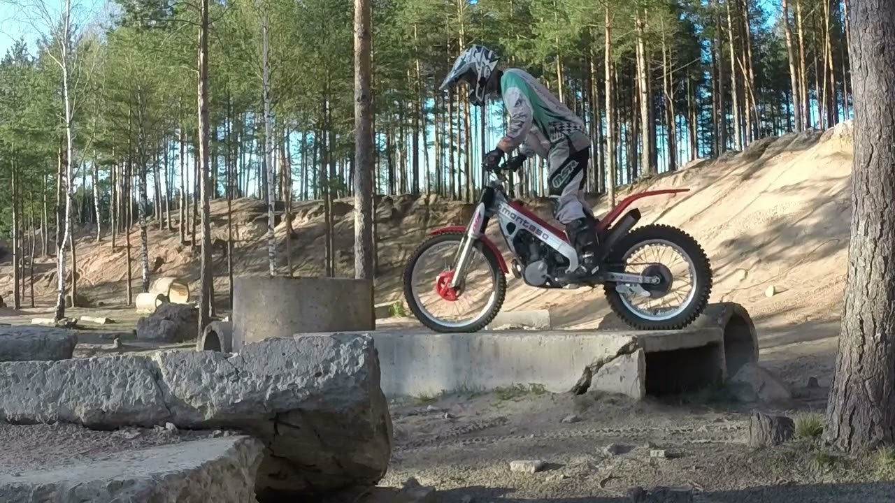 TRIAL NOOB ON  MONTESA 315R