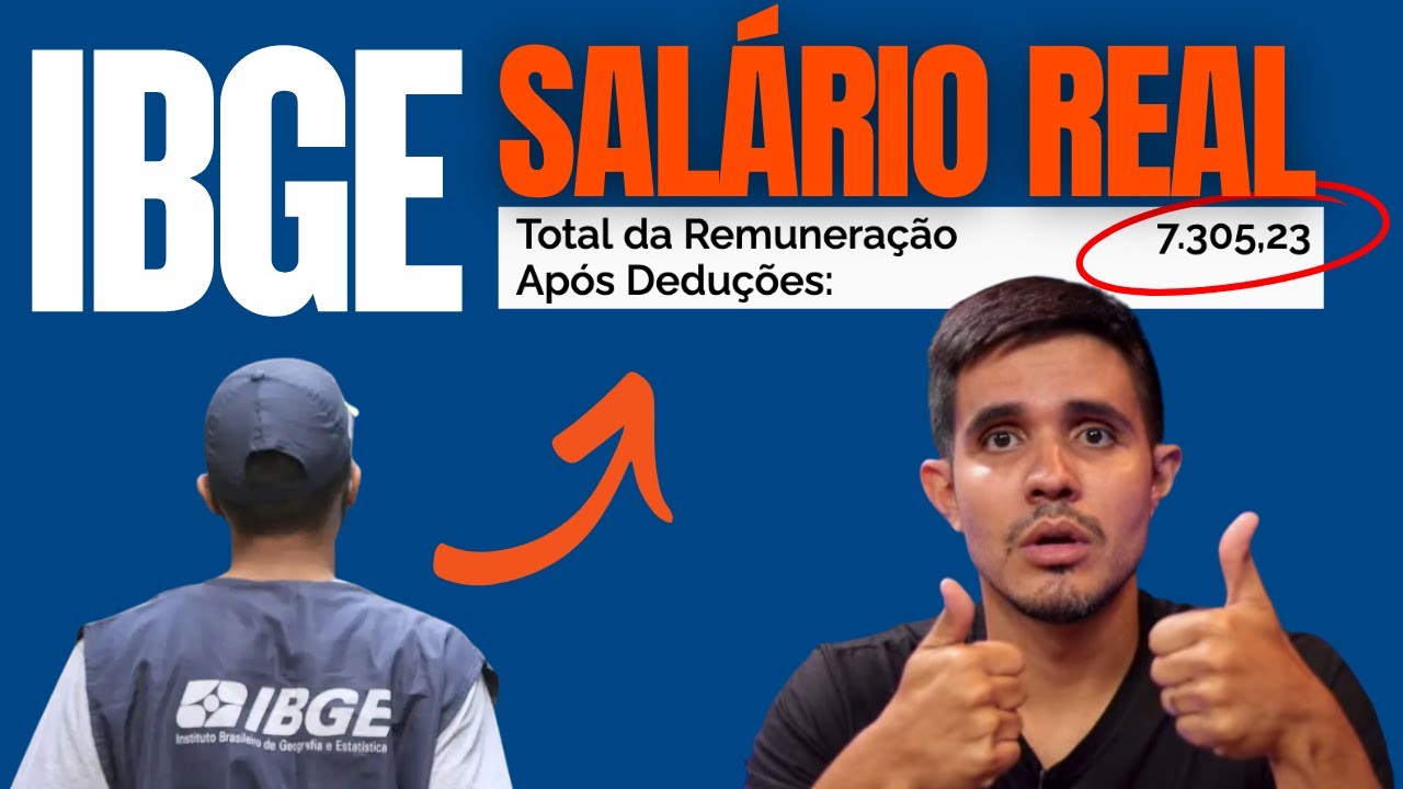 Edital IBGE Tempor&aacute;rios &eacute; IMINENTE com 9.580 vagas; qual o VERDADEIRO SAL&Aacute;RIO?