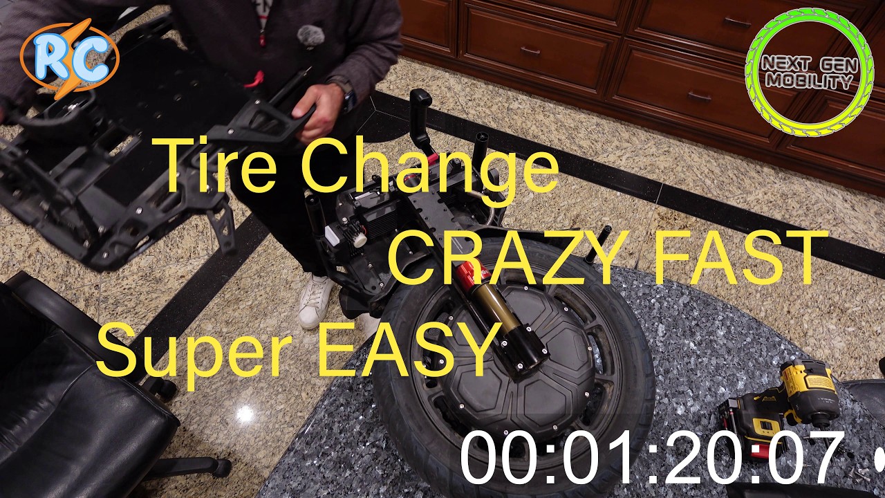 Lynx S Tire Change - FAST AND EASY!