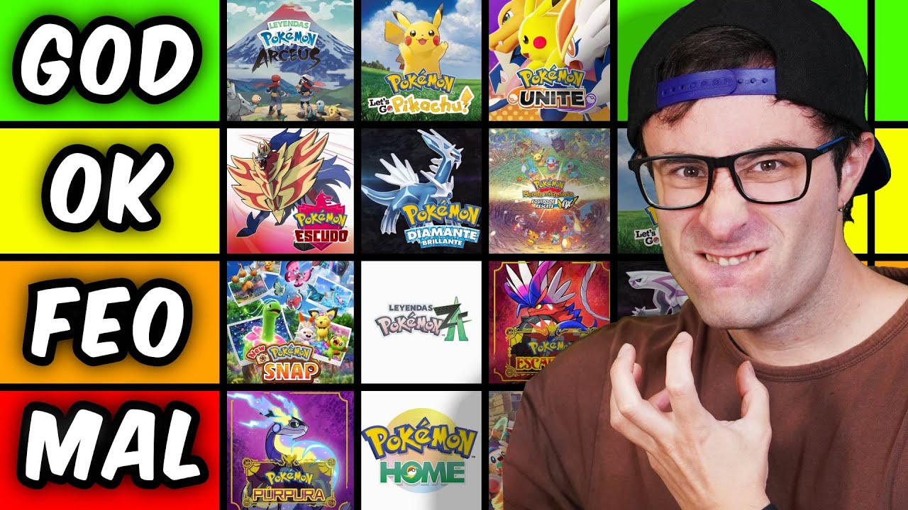 Ranking ✅ MEJORES JUEGOS de POKÉMON en NINTENDO SWITCH (Actualizado 2024)