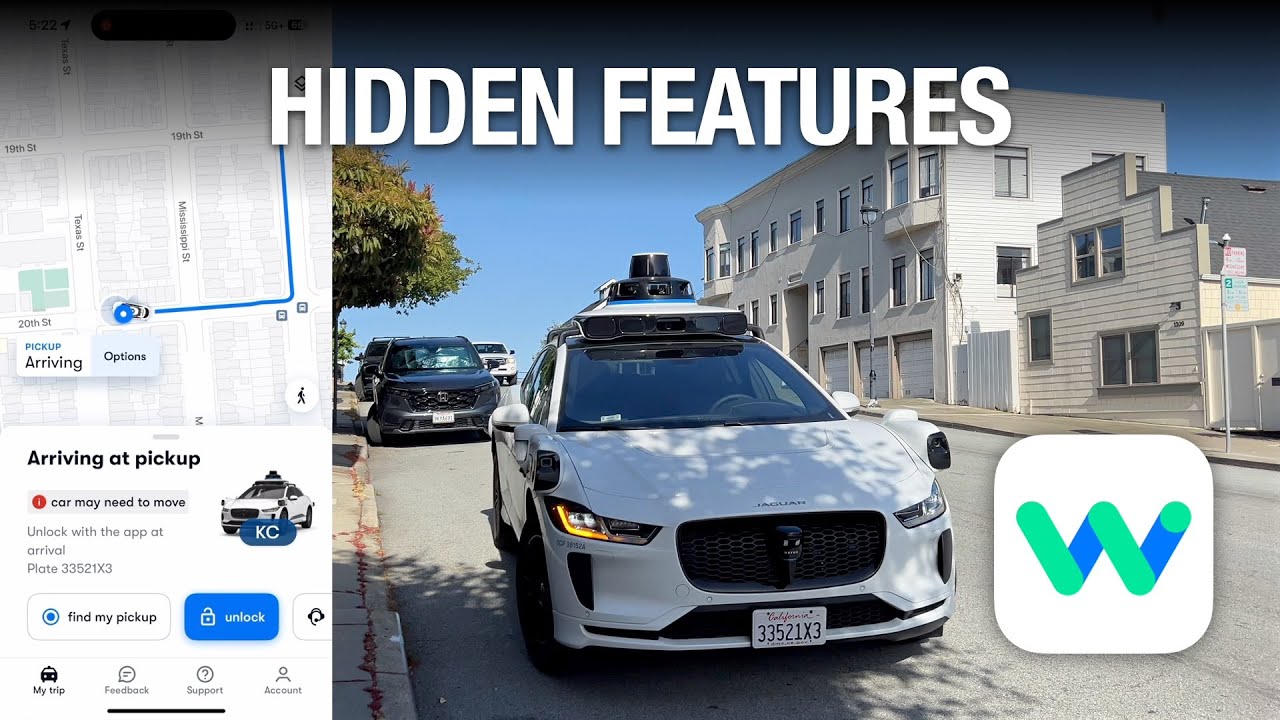 Waymo Driverless Taxi User Interface Tour & Power User Tips