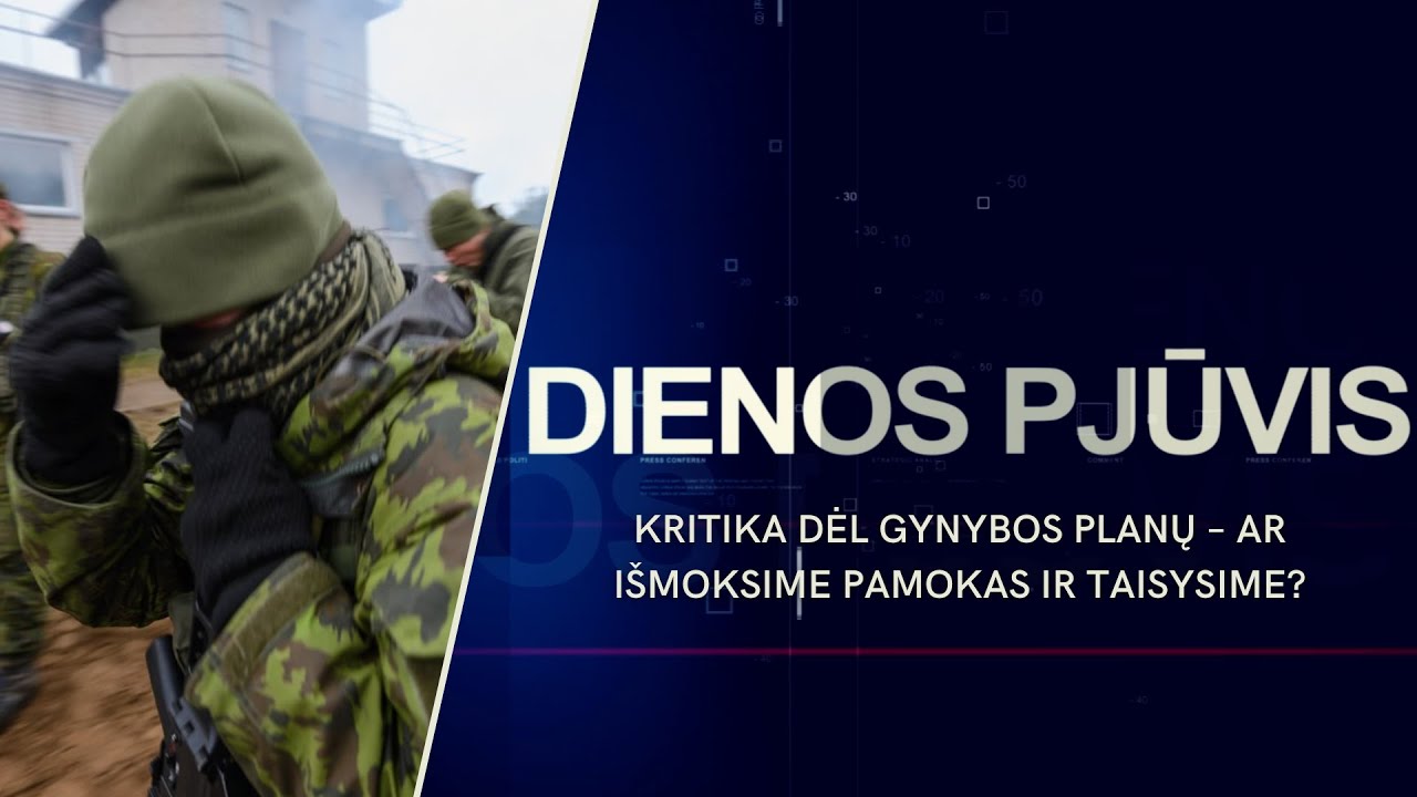 Kritika dėl gynybos planų – ar išmoksime pamokas ir taisysime? | DIENOS PJŪVIS