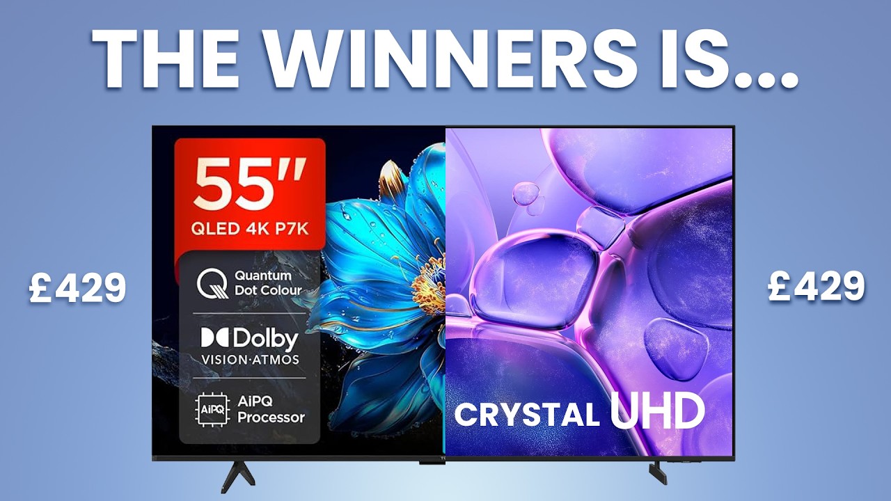 Battle Of The Budget TV's - TCL P7K vs Samsung U8000F