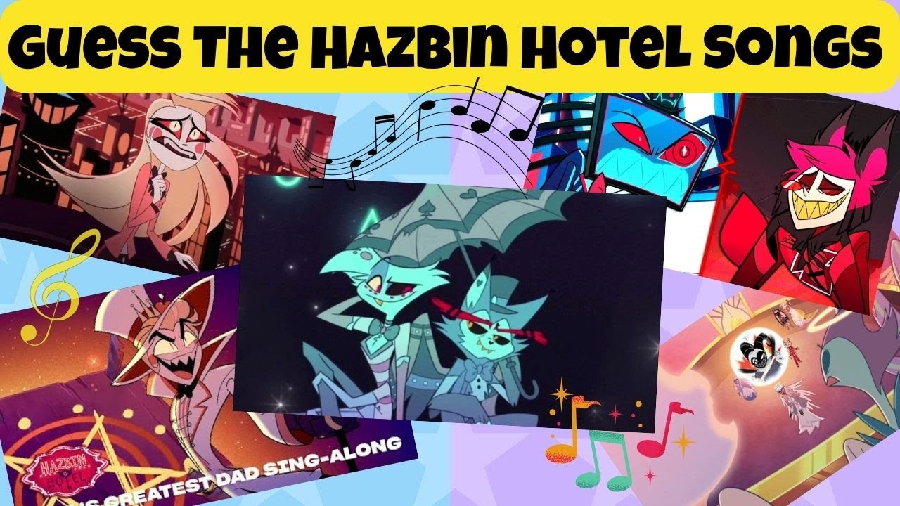 🔮Угадай песни из сериала «Отель Хазбин» 🔥 Викторина-викторина