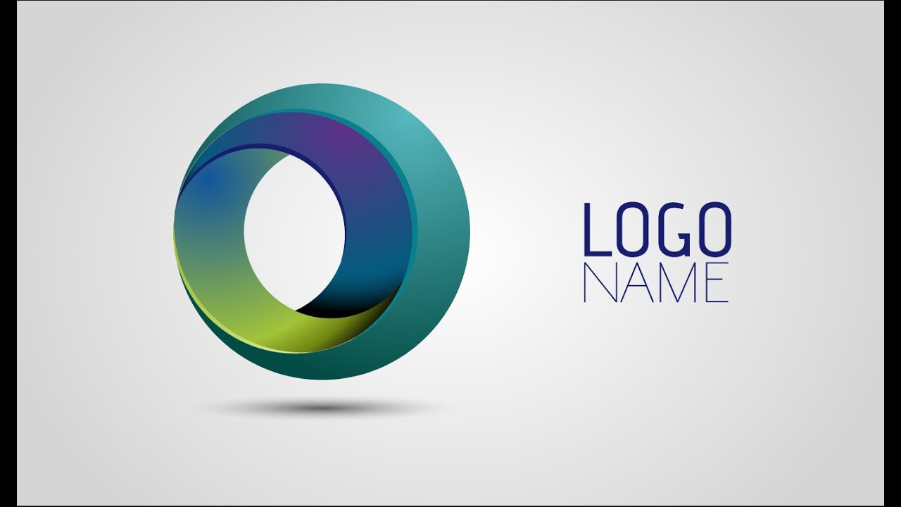 Adobe Illustrator Tutorials | How To Create Full 3D Logo Design 01