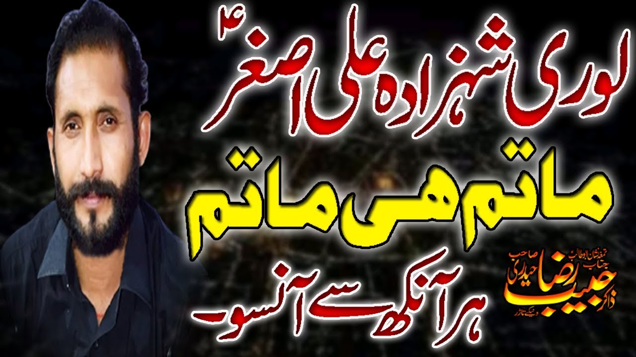 Lori Shahzada Ali Asagr Zakir Habib Raza Haideri 2019