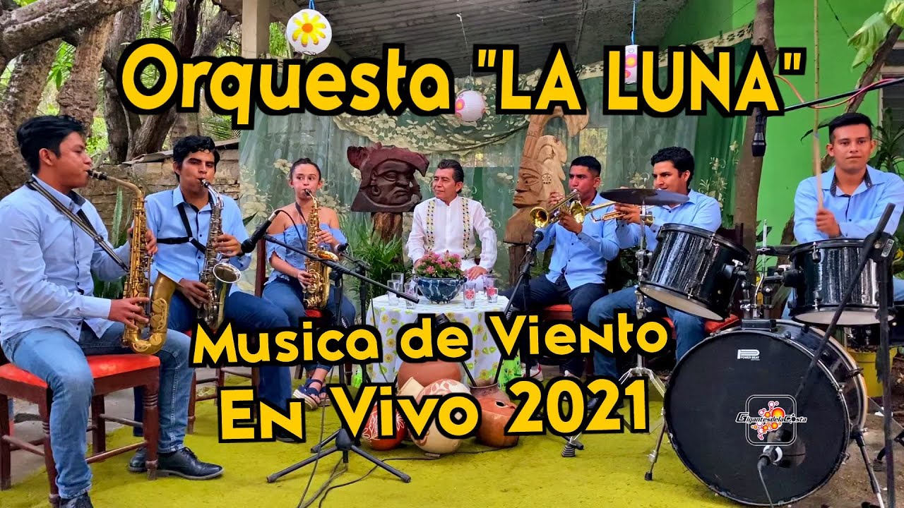 Mi Cabañita ( Música De Viento ) Orquesta La Luna En Vivo Pinotepa Nacional ( Gigantes De La Costa )