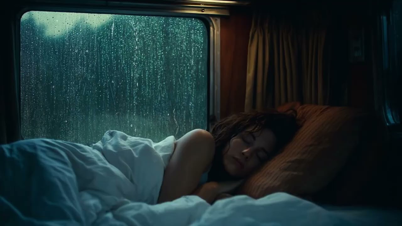 Cozy Car Rain Sounds for Sleep | Heavy Rain & Thunderstorm for Deep Relaxation and Stress Relief